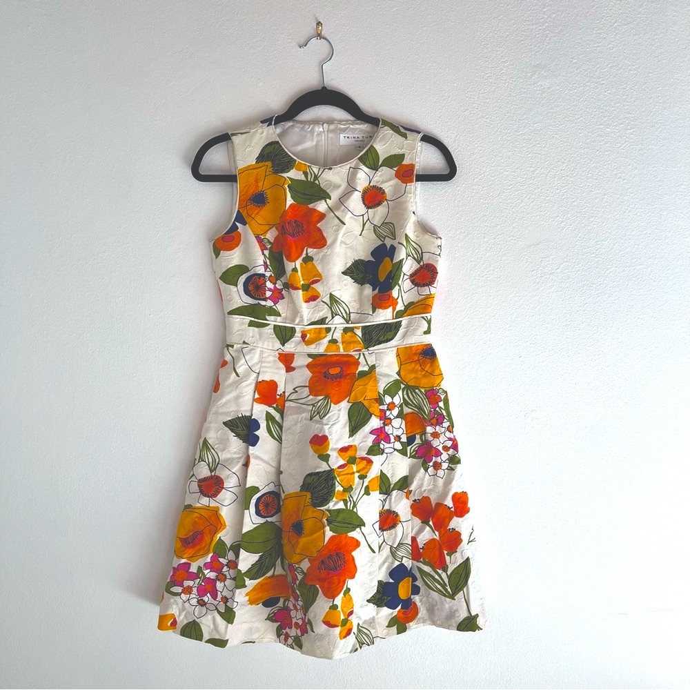 Trina Turk Floral Dress 4